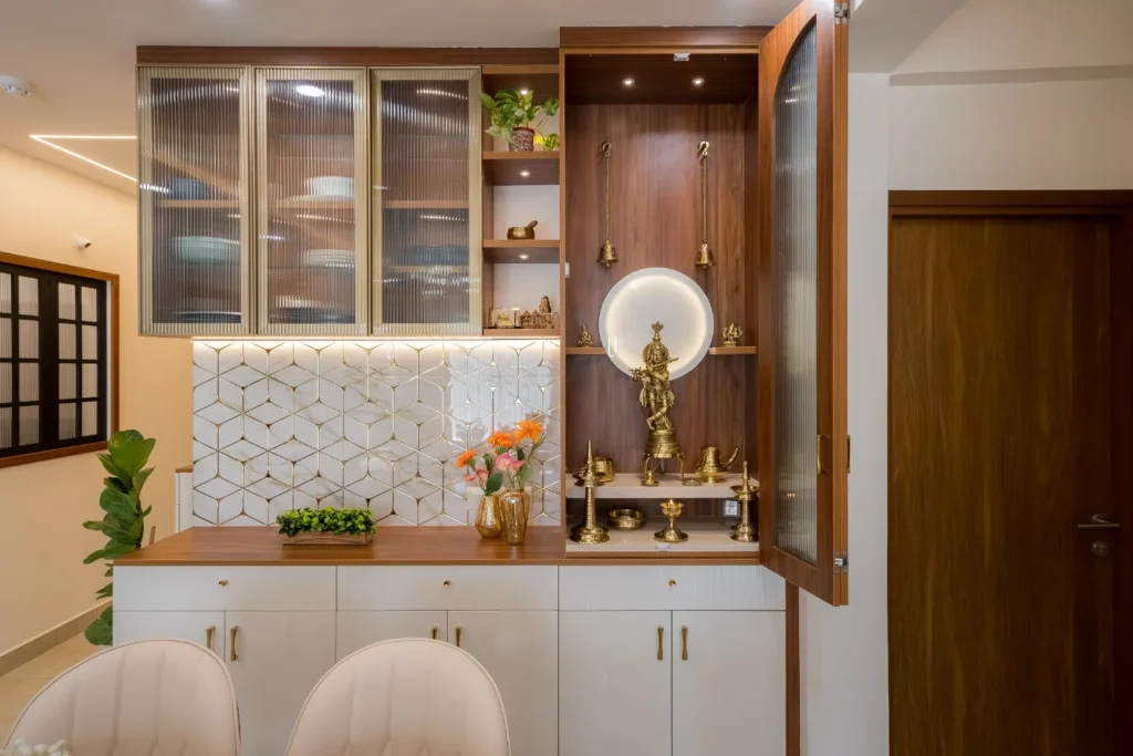 small pooja room interior design