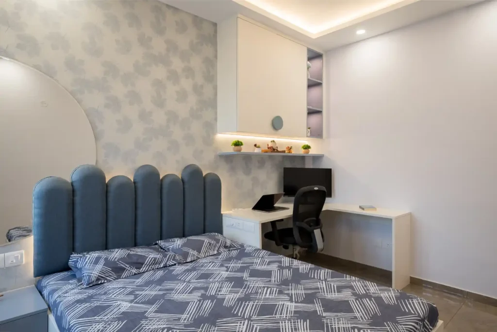 bedroom designer by interior designers in bangalore