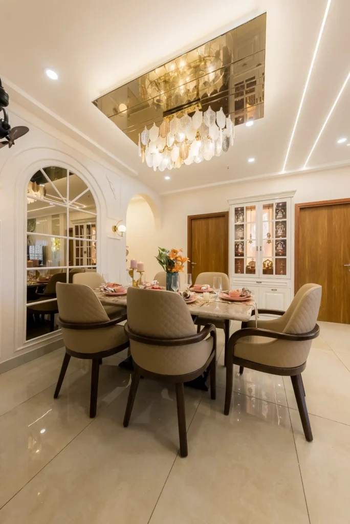 dining table and chandler ideas for bangalore home interior