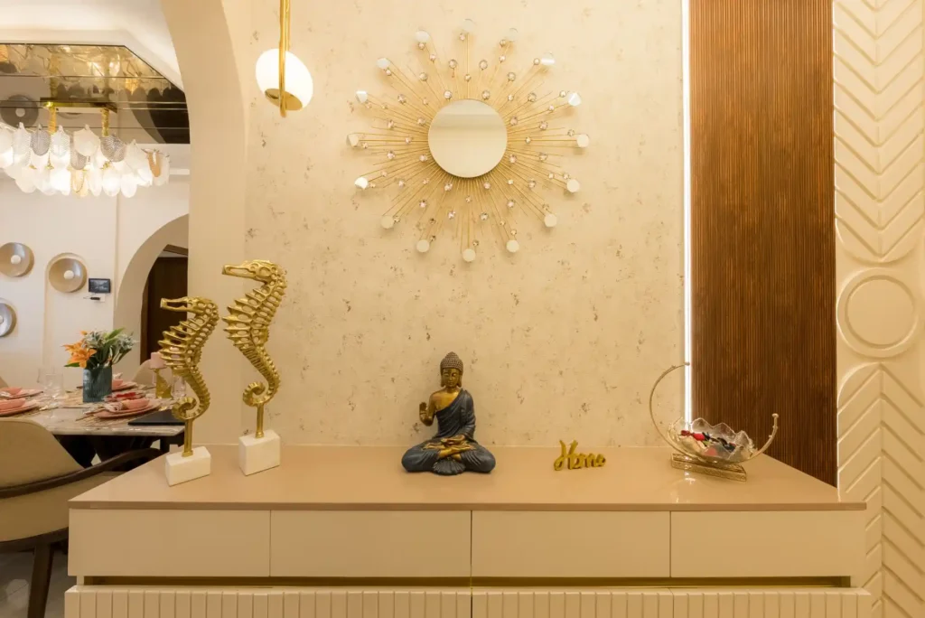 foyer with beautiful decor items