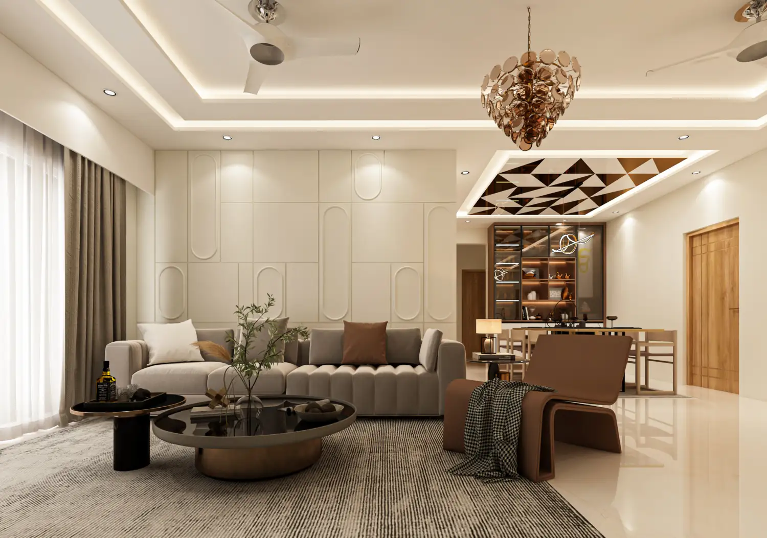 interior designers in hyderabad living room image