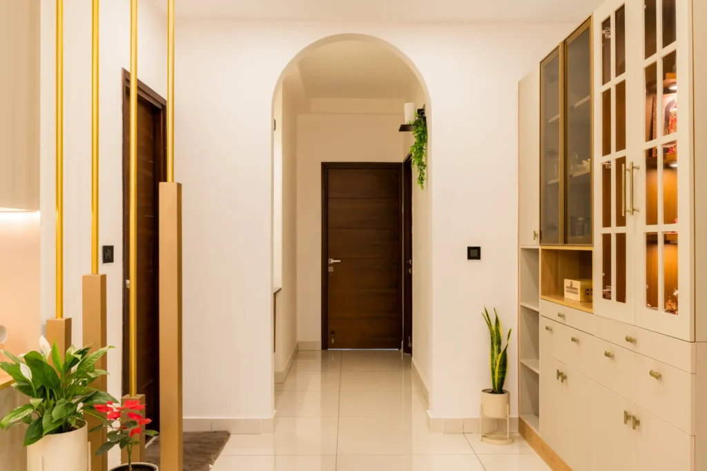 modern home interior design with clean lines and elegant finishes