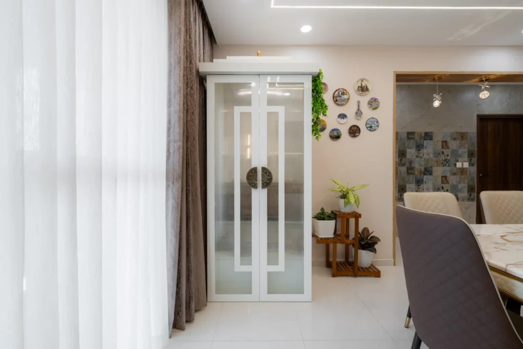 transparent door for pooja room for bangalore