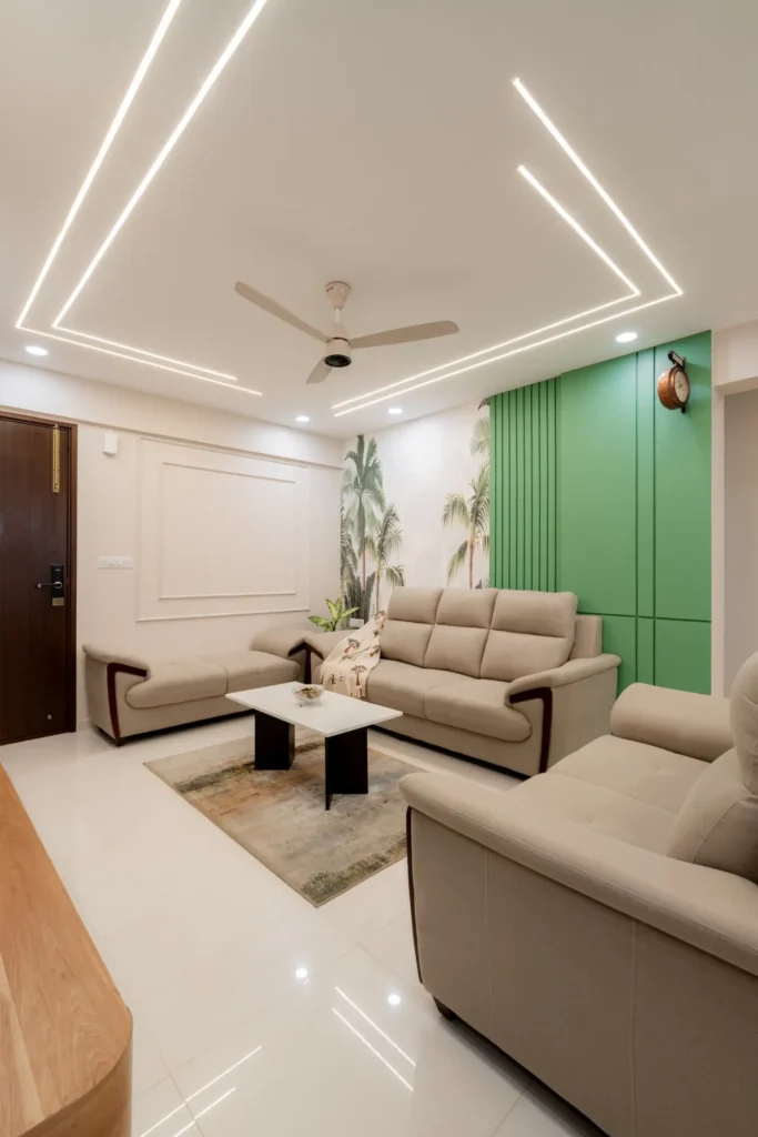 living room interior design hyderabad